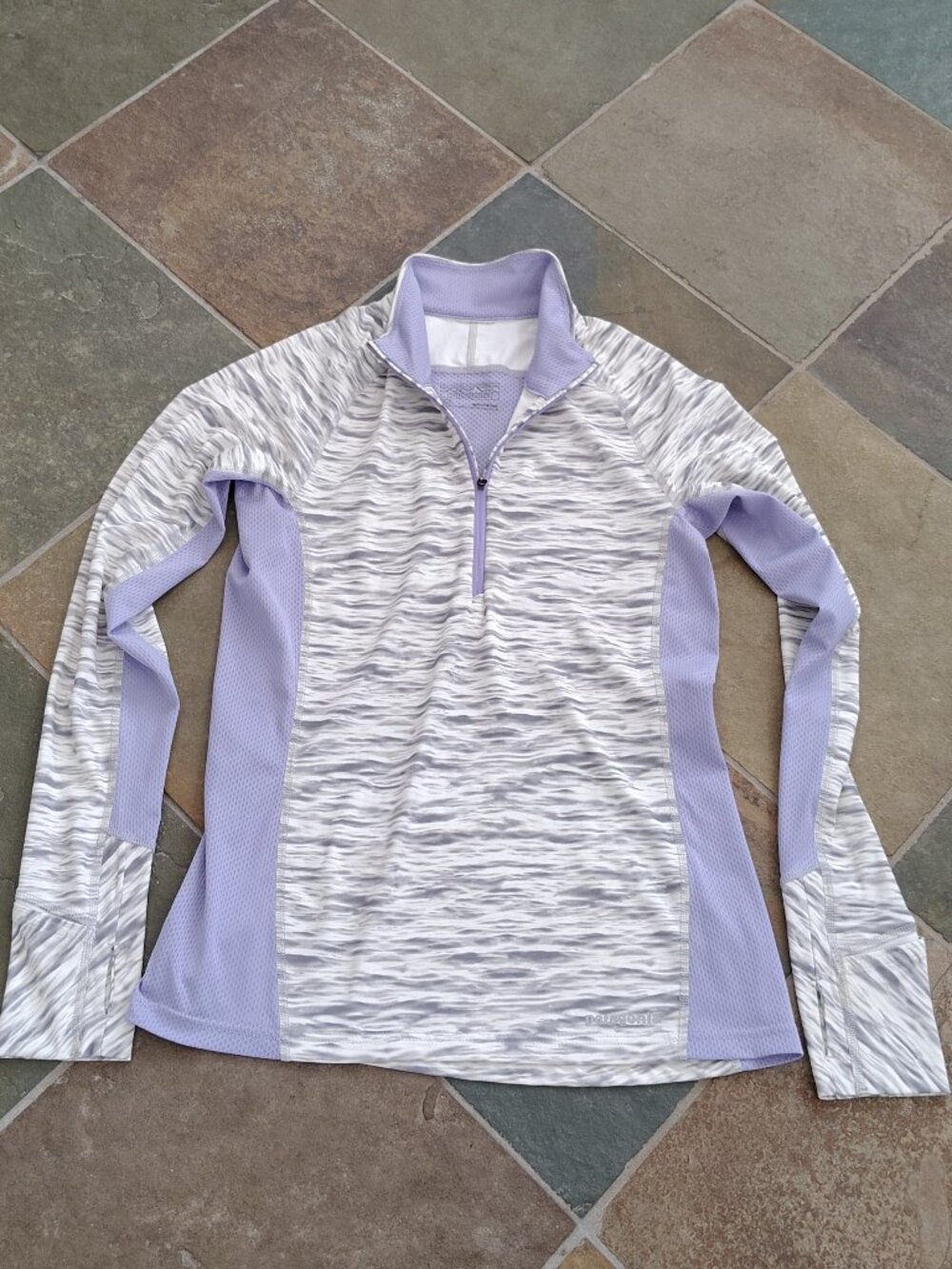 Patagonia All Weather Zip Neck Active Top - Picture 1 of 6